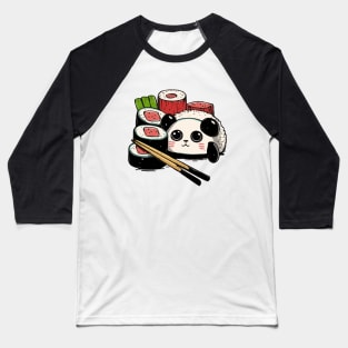 Sushi panda Baseball T-Shirt